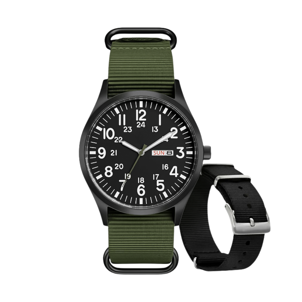 KRAVENOR SENTINEL BLACKOUT - (WATCH + EXTRA STRAP)