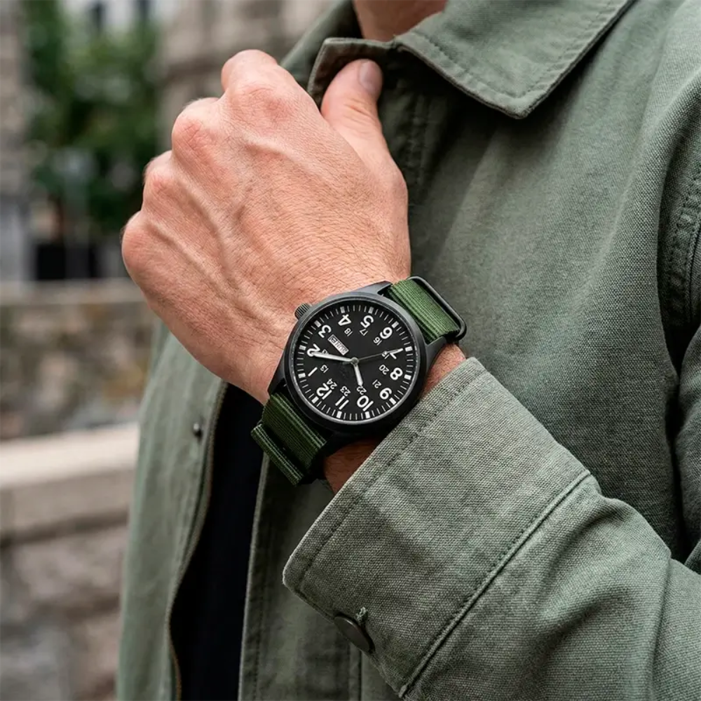 KRAVENOR SENTINEL VERDANT - (WATCH + EXTRA STRAP)